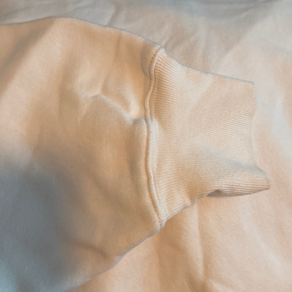 Free People White Sprint To the Finish Hoodie - Picture 5 of 6